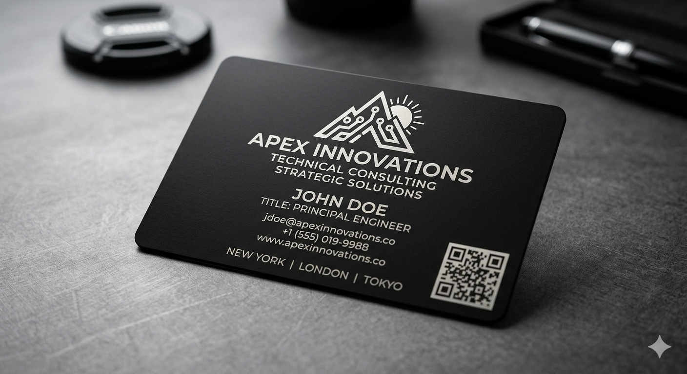 Metal Business Cards